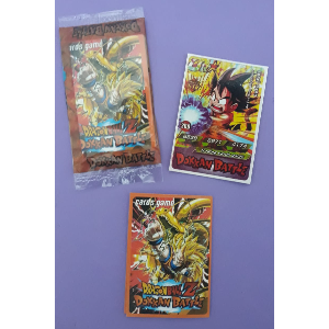 3x Mini Booster Dokkan Battle - Dragon Ball Z (4 cards)