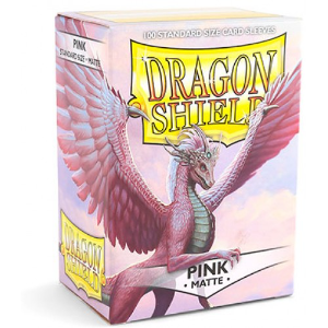 Dragon Shield Matte Pink Sleeve Para Card Game