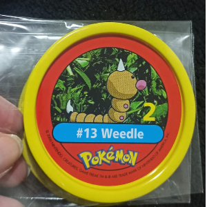 Tazo Pokemon Weedle