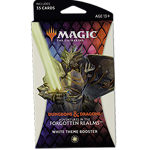 Booster Temático - Dungeons and Dragons: Adventures in the Forgotten Realms - Branco
