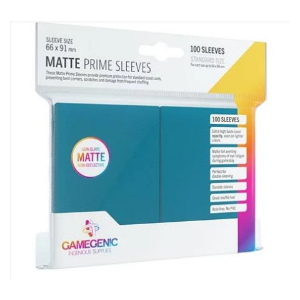 gamegenic: matte prime sleeves (azul)