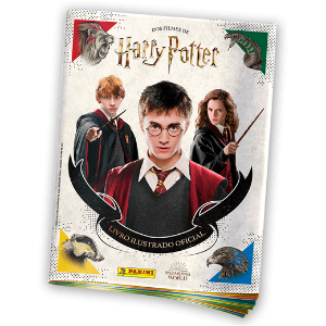 Livro Ilustrado Oficial Harry Potter Saga Capa Cartão
