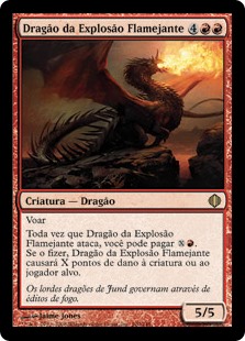 Dragão da Explosão Flamejante