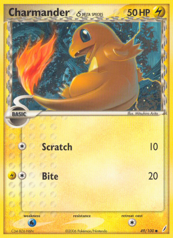 Charmander Pokémon MYP Cards