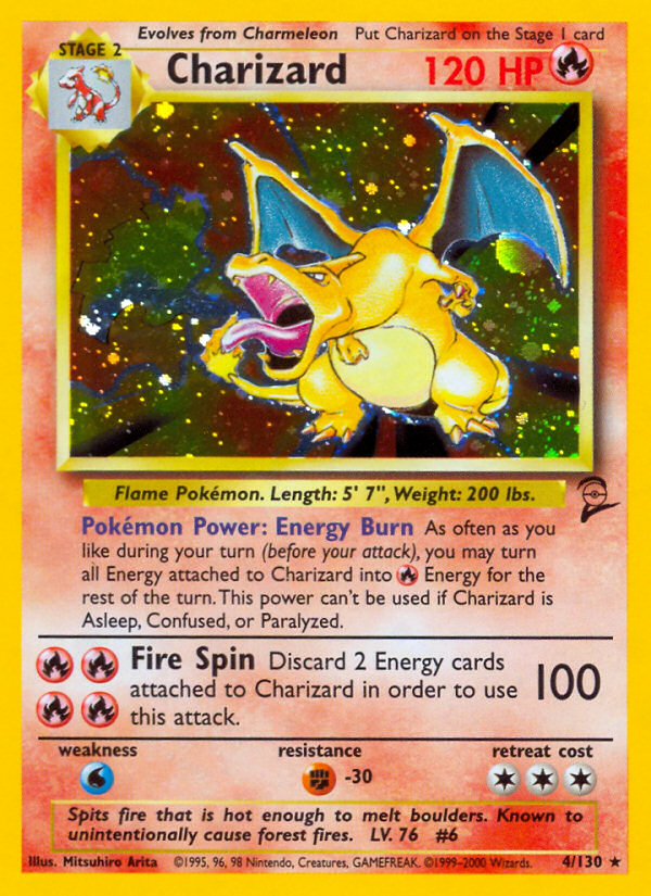 Charizard Pokémon Myp Cards